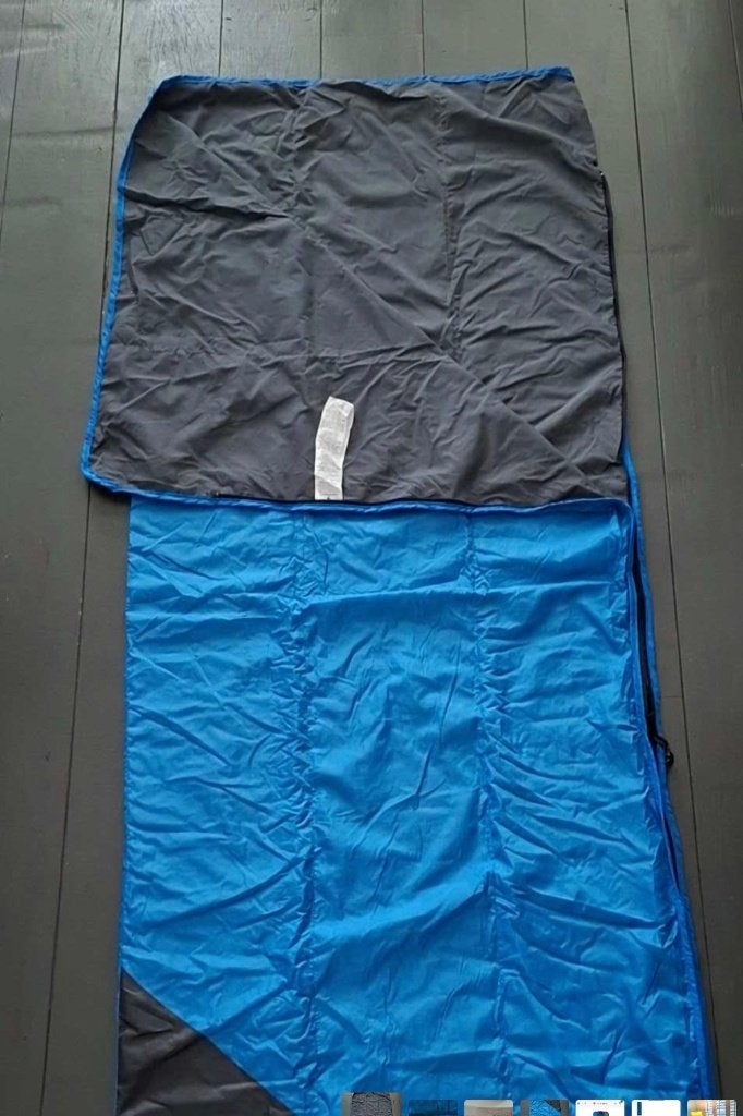 Ferrino Slaapzak blauw/zwart, Ophalen of Verzenden, Gebruikt