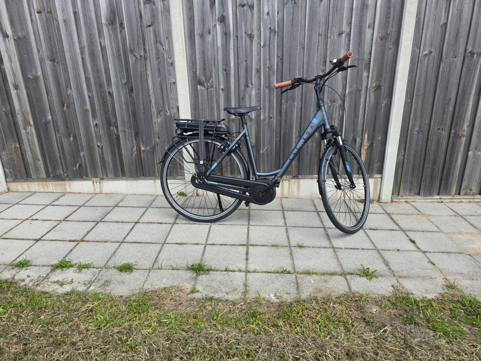 Katarga elektrisch fiets in de framemaat 55cm. Met garantie!, 53 tot 56 cm, Velgrem, Versnellingen, Zo goed als nieuw