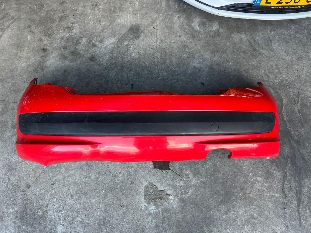 achterbumper 207 cc cabrio 9654549377 rood, Auto-onderdelen, Carrosserie en Plaatwerk, Niet ingevuld, Gebruikt, Niet ingevuld