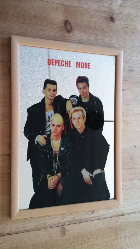 Depeche Mode band artiest vintage rare spiegel groep 2, Verzamelen, Ophalen of Verzenden, Gebruikt, Overige typen