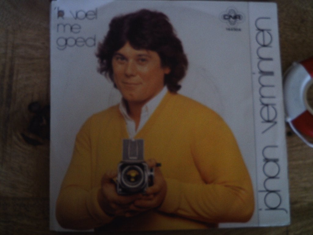 Johan Verminnen - Ik voel me goed (Vinyl Single) 14a, Cd's en Dvd's, 7 inch, Ophalen of Verzenden, Zo goed als nieuw, Fotohoes