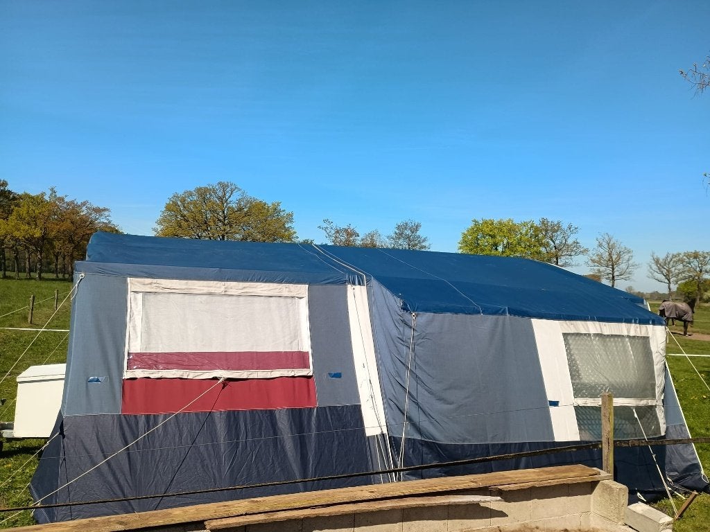 Vouwwagen jamet Arizona all season, Ophalen, Blauw, Aanwezig, Jamet