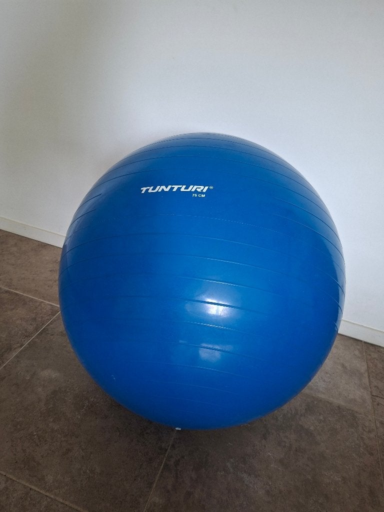 Fitness bal 75 cm, Ophalen, Zo goed als nieuw, Fitnessbal