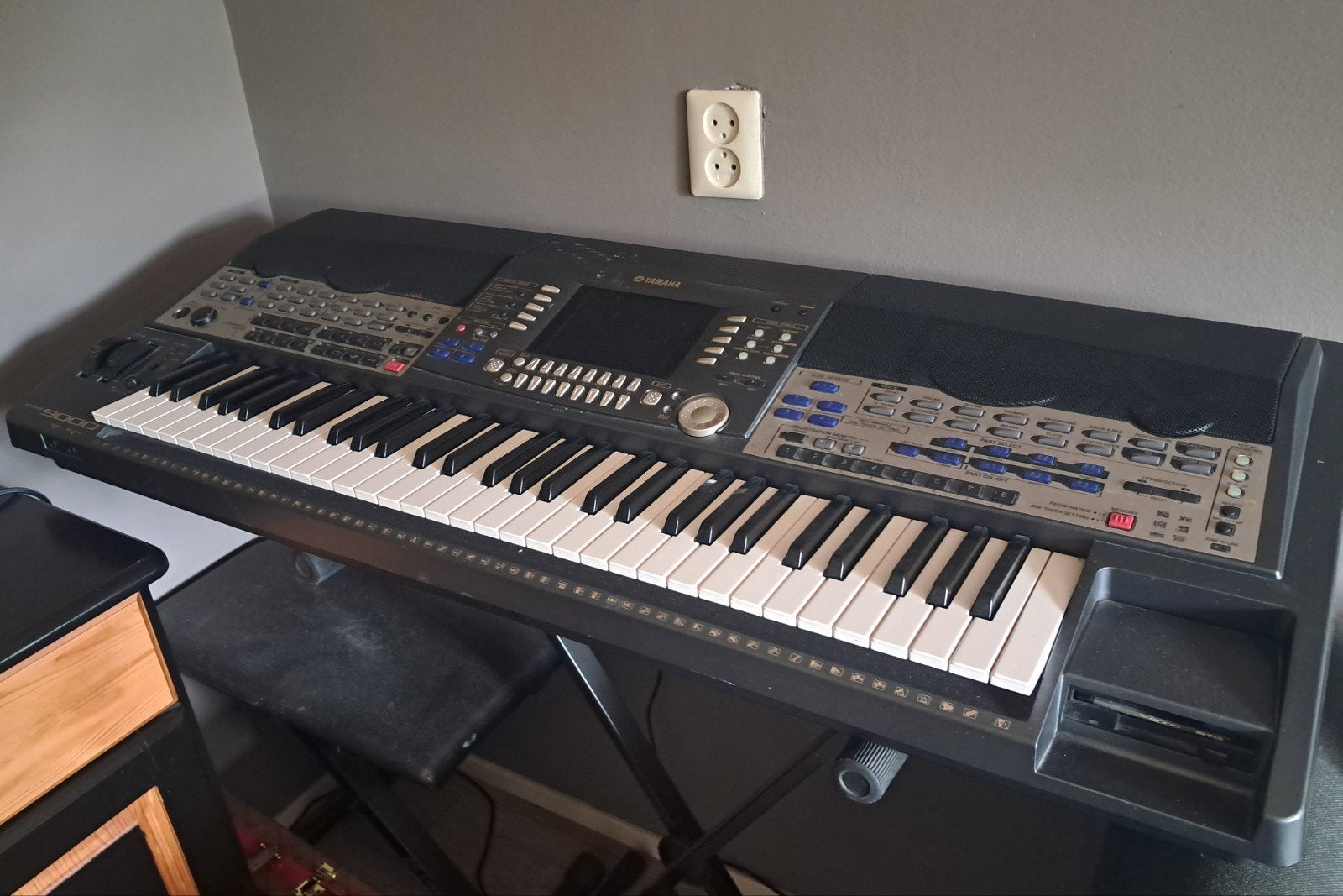 Yamaha PSR-9000 keyboard met 61 toetsen, Muziek en Instrumenten, Keyboards, Ophalen, Yamaha, Midi-aansluiting, 61 toetsen