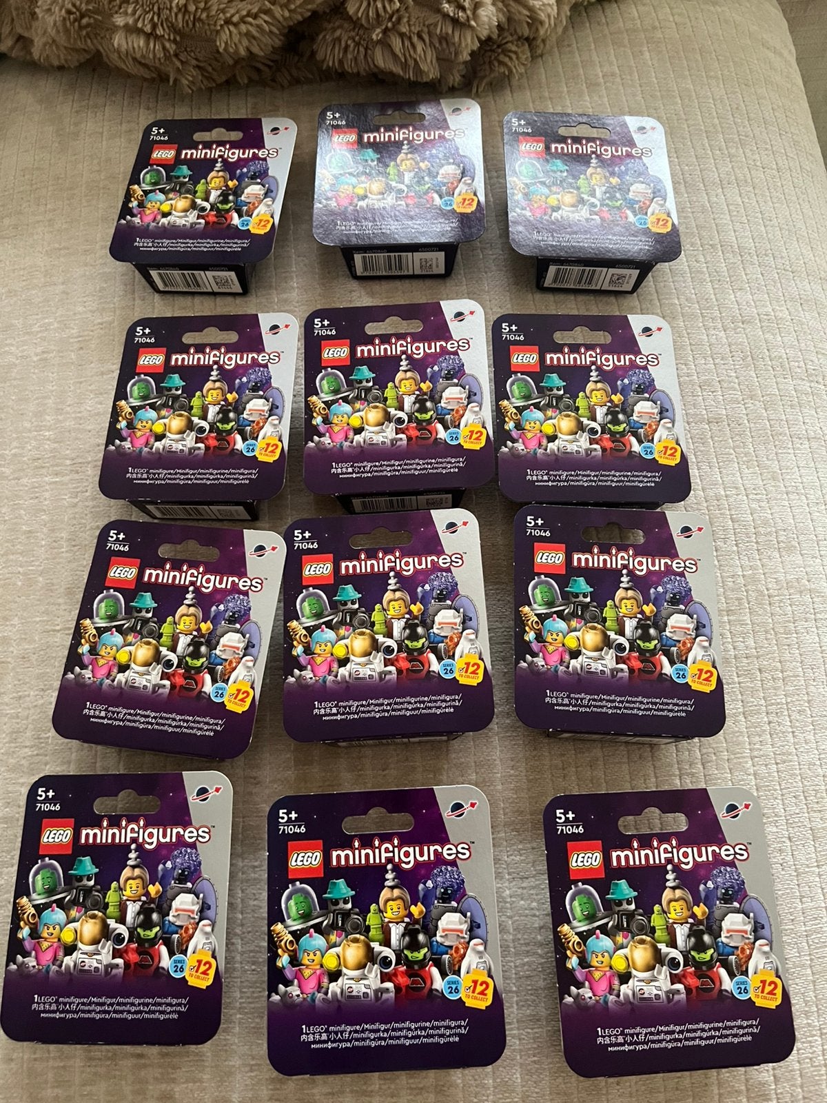 LEGO Minifigures Serie 26 Ruimte (71046) Complete Set van 12, Kinderen en Baby's, Ophalen of Verzenden, Nieuw
