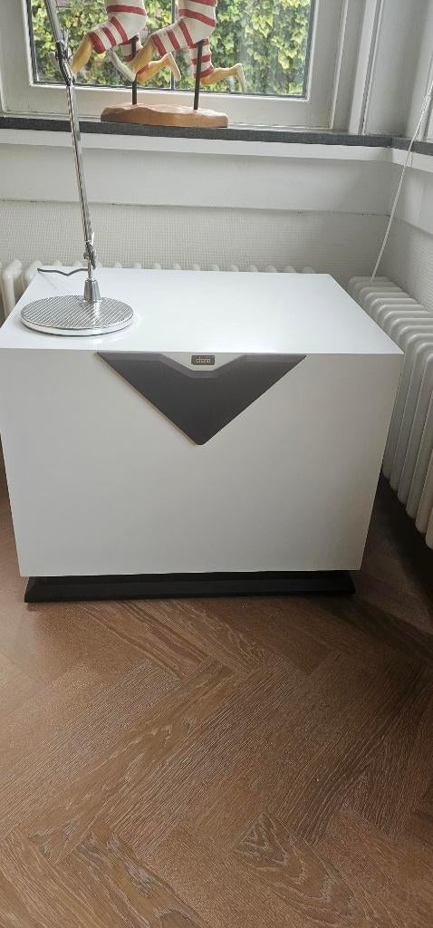 Chario Hiper Bass Passieve Subwoofer Wit, Subwoofer, Zo goed als nieuw, 120 watt of meer, Ophalen
