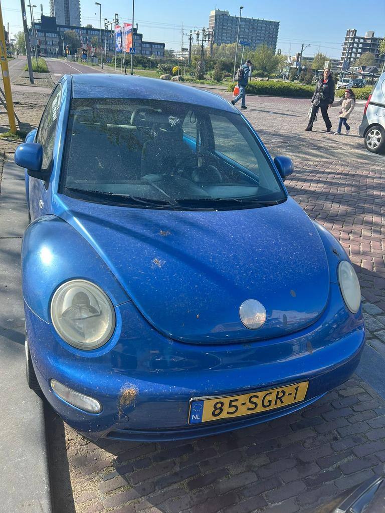 Leuke sportieve VW kever te koop met lange APK, Beetle (Kever), 1984 cc, Blauw, 1197 kg