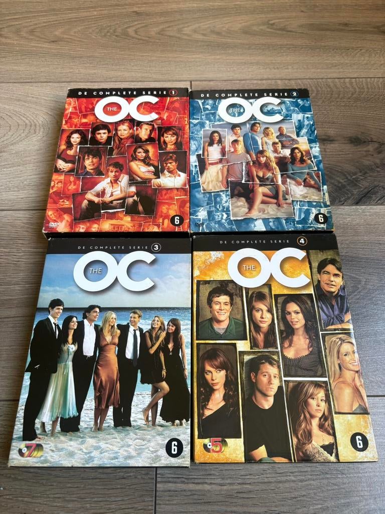 The OC complete serie seizoen 1 t/m 4, Cd's en Dvd's, Dvd's | Tv en Series, Vanaf 12 jaar, Ophalen of Verzenden, Zo goed als nieuw