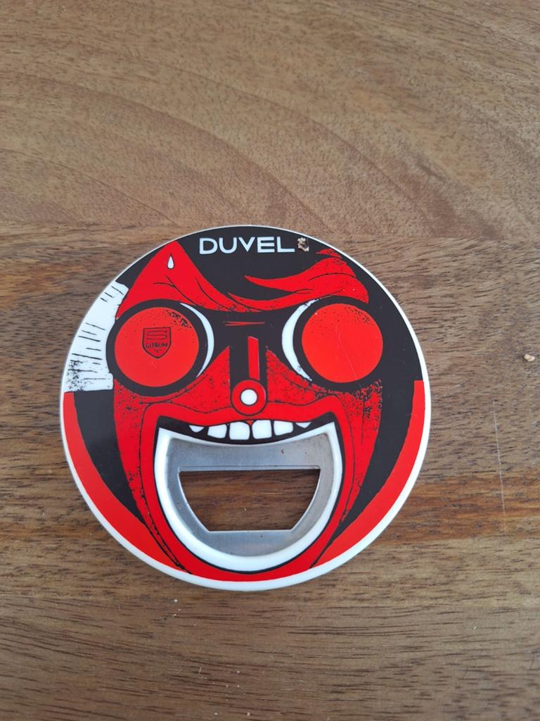 Duvel Flesopener - Opener Collectors Item, Ophalen of Verzenden, Zo goed als nieuw, Flesopener, Duvel
