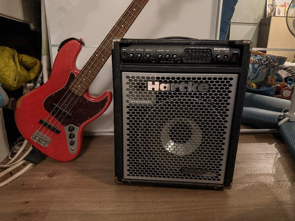 Hartke HYDRIVE 112C basgitaar versterker 250W, Ophalen of Verzenden, Gebruikt, Basgitaar, 100 watt of meer
