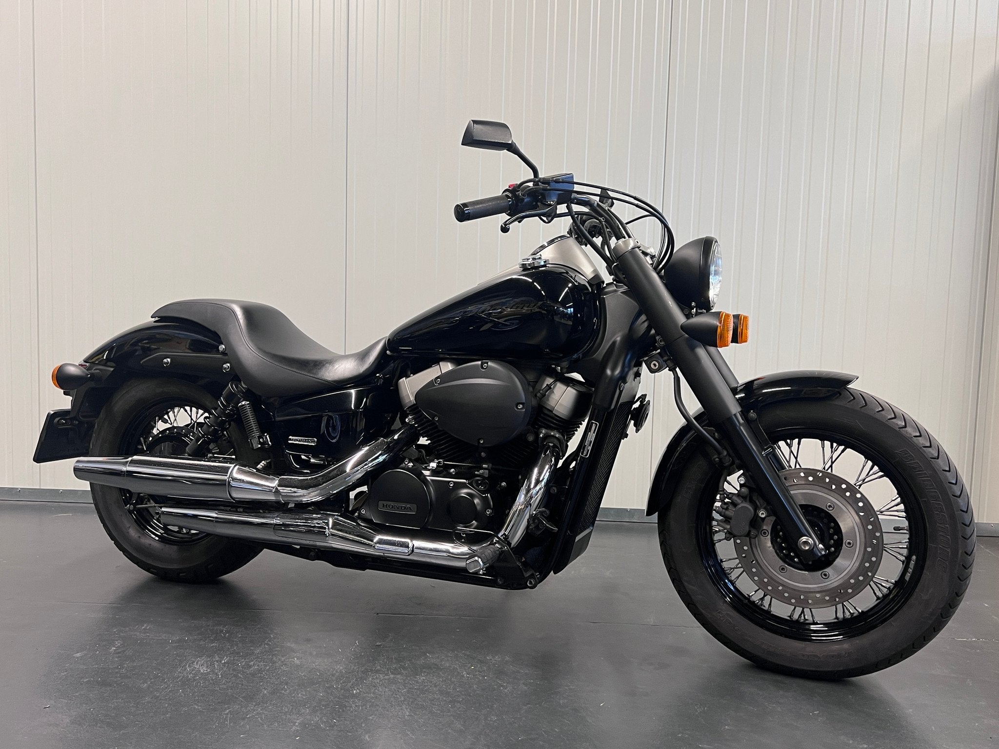 Honda VT 750 C2B BLACK SPIRIT/PHANTOM (bj 2011), 745 cc, Chopper, 12 t/m 35 kW, Gebruikt