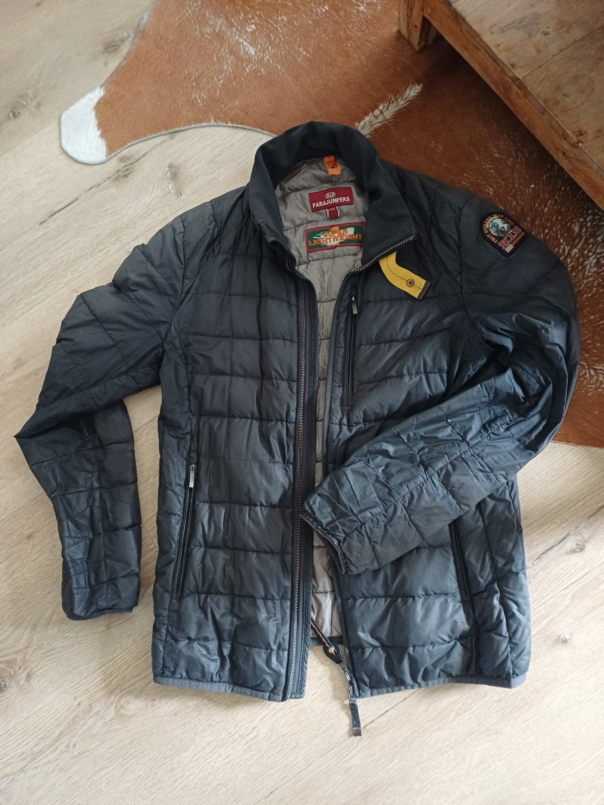 Stoere originele Parajumpers jas maat S, Zwart, Parajumpers, Ophalen of Verzenden, Zo goed als nieuw