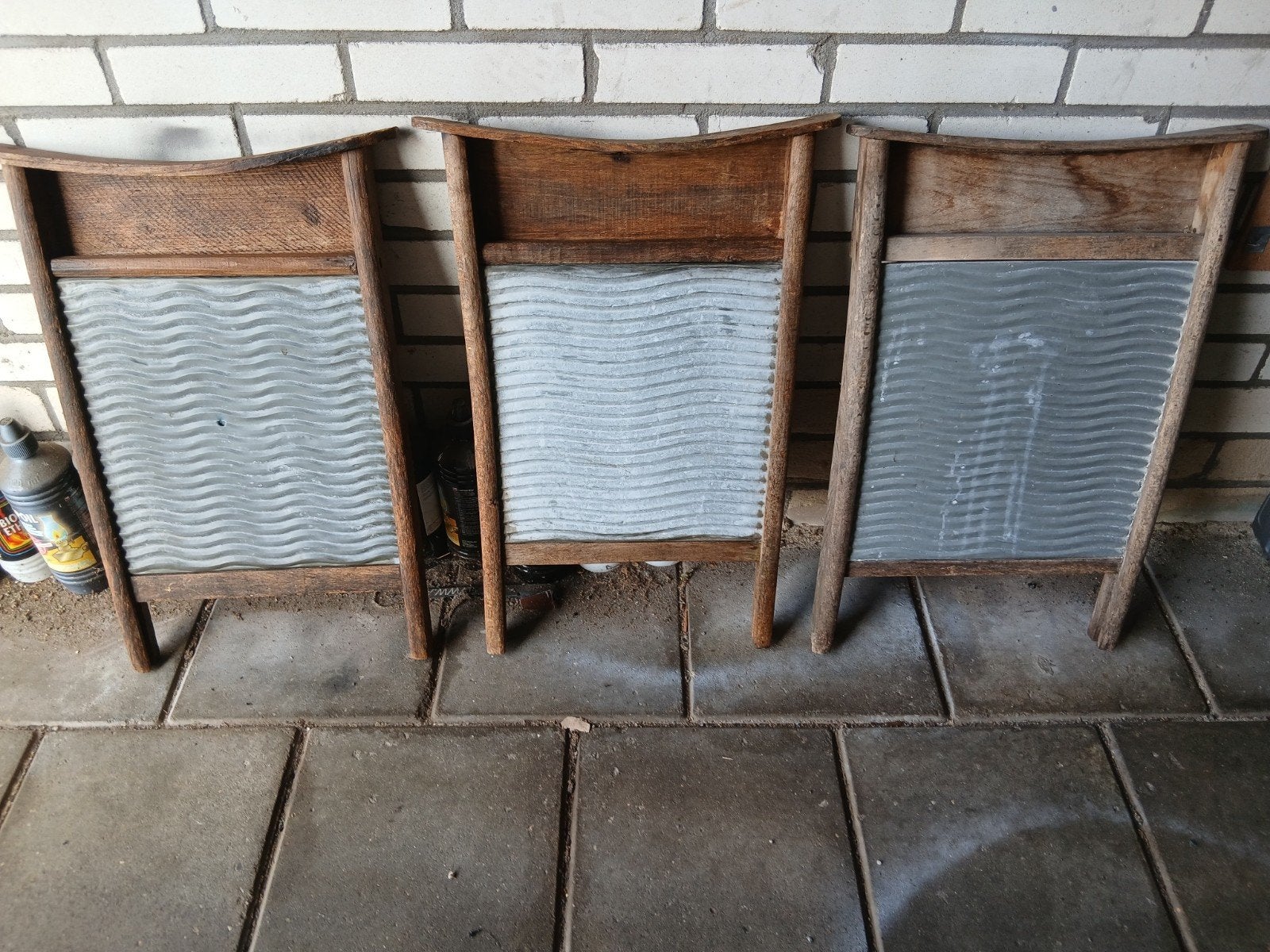 Brocante wasborden, Ophalen of Verzenden