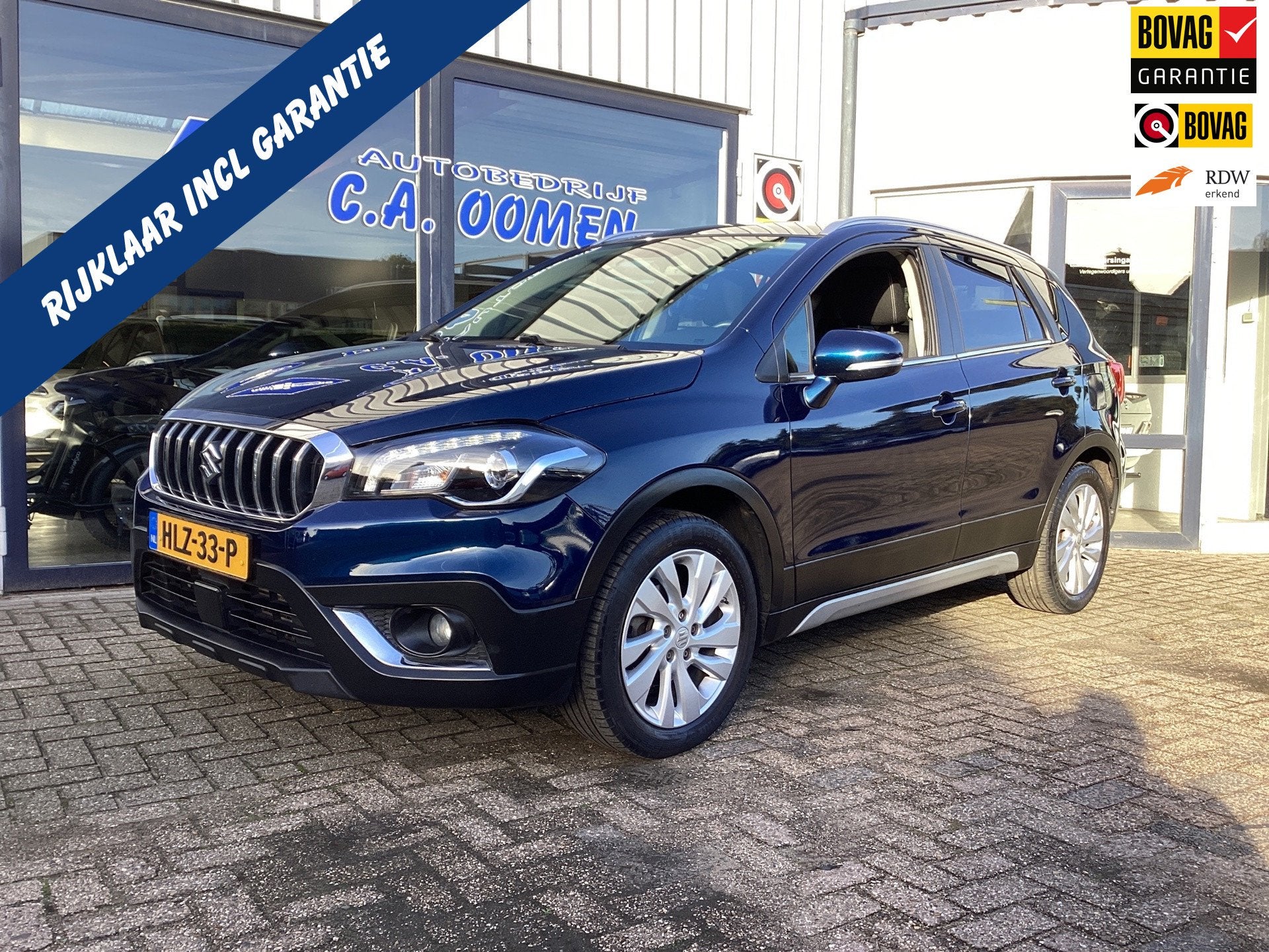 Suzuki S-Cross 1.0 Boosterjet Exclusive google carplay lm ve, Auto's, Voorwielaandrijving, Stof, Gebruikt, 19 km/l