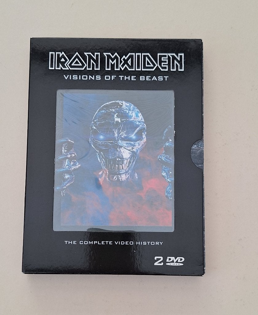 2-DVD Iron Maiden - Visions of the Beast, Cd's en Dvd's, Dvd's | Muziek en Concerten, Alle leeftijden, Ophalen of Verzenden, Zo goed als nieuw