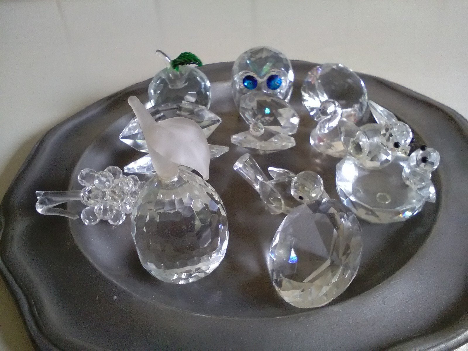 12 kristallen miniaturen, Ophalen of Verzenden