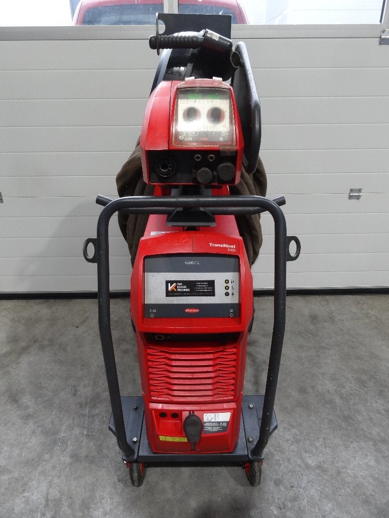 Mig/Mag Lasapparaat Fronius Transsteel 5000 watergekoeld., Ophalen of Verzenden, Zo goed als nieuw, 250 ampère of meer, Co2
