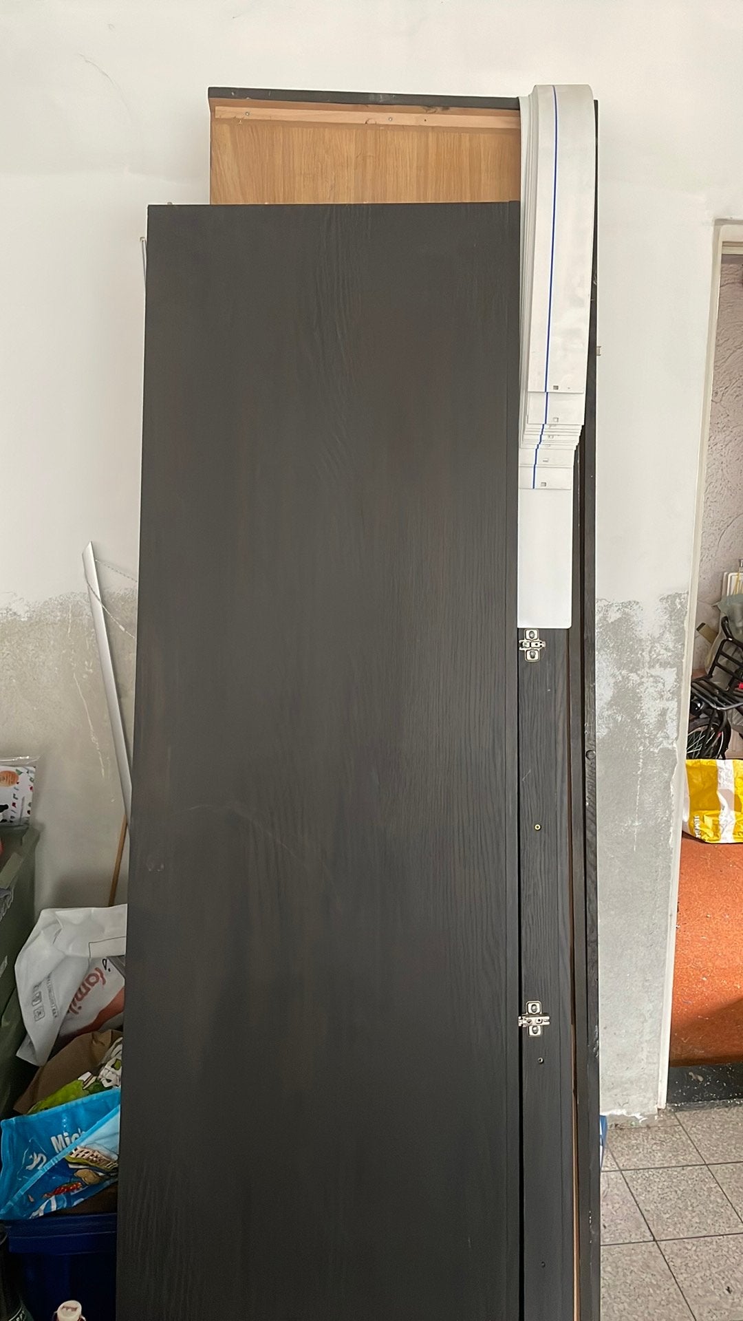 Kleding kast, Huis en Inrichting, Ophalen, Gebruikt, 50 tot 75 cm, 200 cm of meer