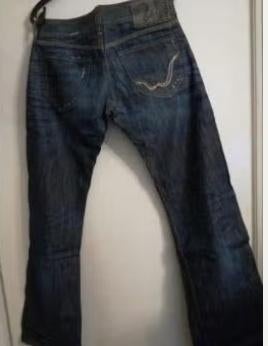 bijna nieuw SANDRA spijkerbroek Jeans Blauw Bootcut W29, Verzenden, Zo goed als nieuw, Blauw, W28 - W29 (confectie 36)