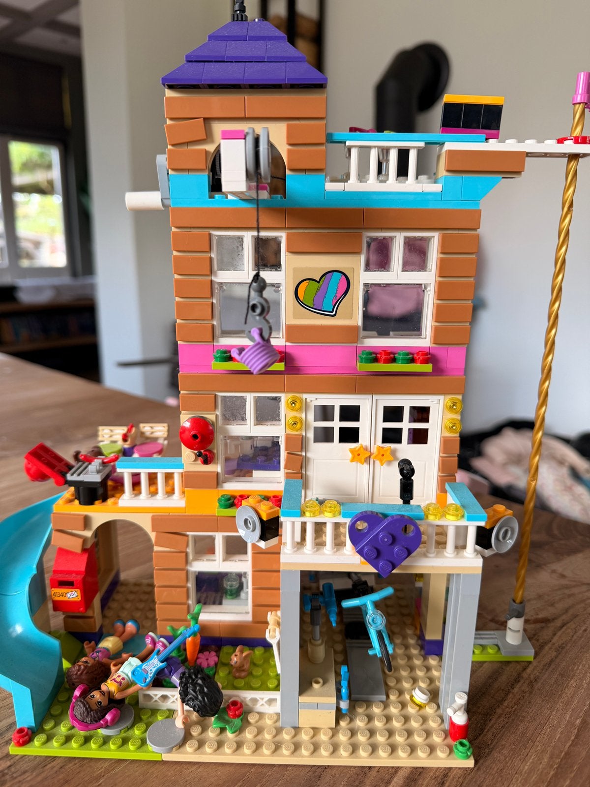 LEGO Friends Vriendschapshuis 41340, Ophalen of Verzenden, Zo goed als nieuw, Overige merken
