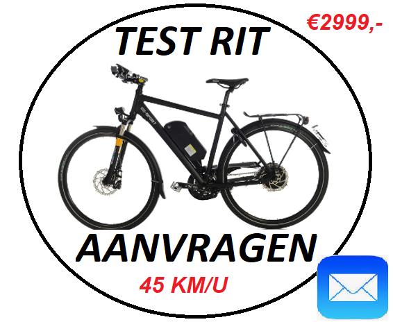 Beste speedpedelec  45 km/u 2999,-   woonwerk ebike  +25/u, Overige merken, Nieuw, Ophalen of Verzenden, 50 km per accu of meer