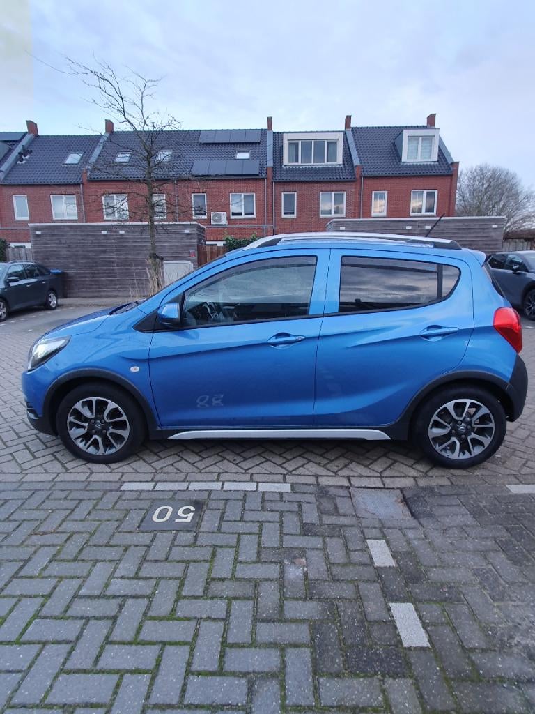 Opel Karl 1.0 Start/stop 75pk 2017 Blauw, Voorwielaandrijving, Stof, 74 pk, Blauw