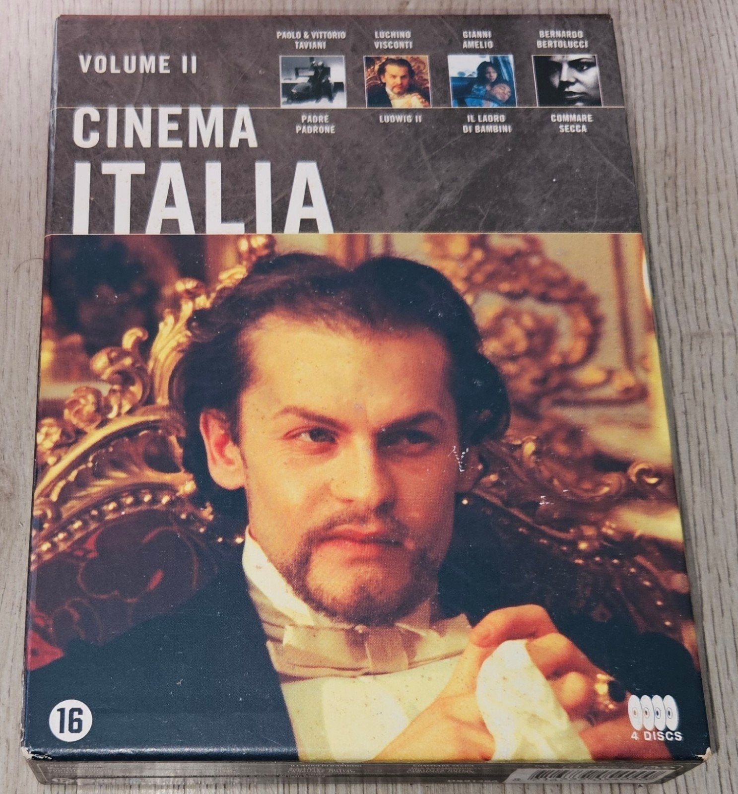 Cinema Italia Volume II - 4 films van Italiaanse meesters, Vanaf 16 jaar, Nederlands, Ophalen of Verzenden, Zo goed als nieuw