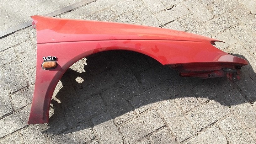 Rechter rood voorscherm Megane Coupe 1999, Ophalen of Verzenden