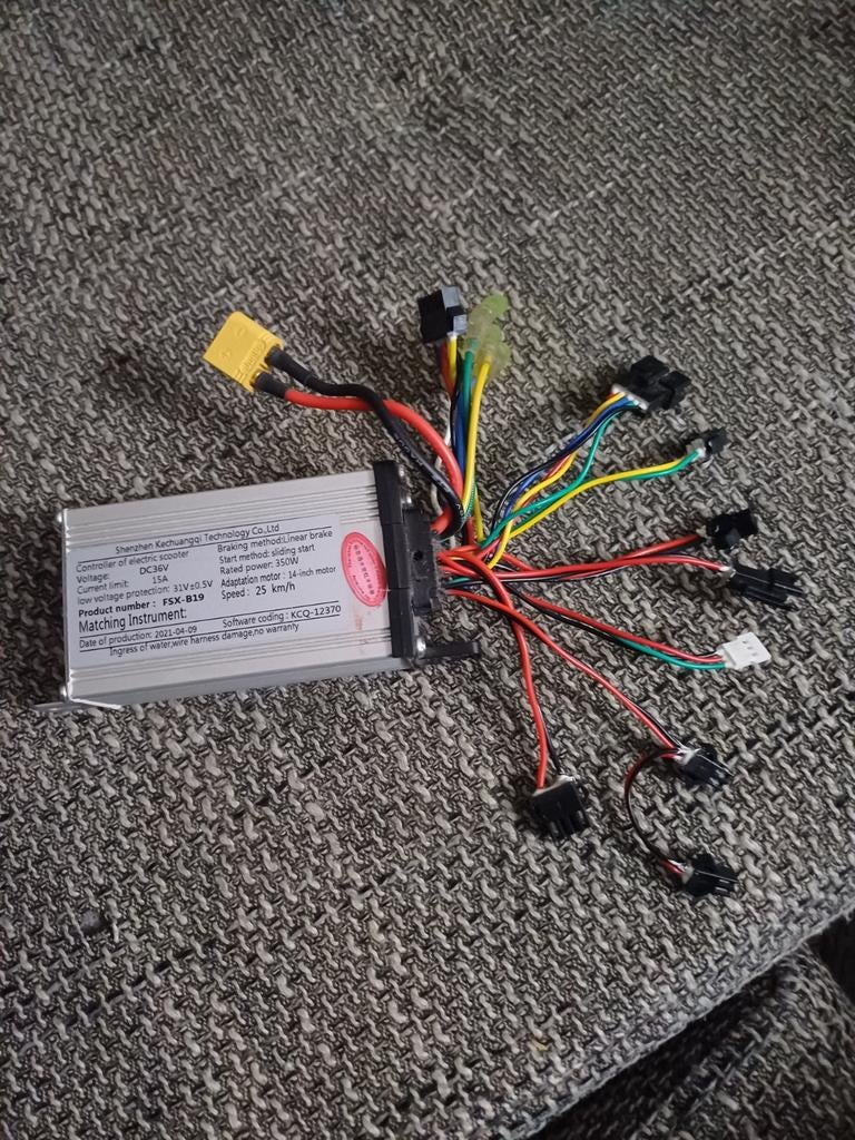 Controller voor elektrische scooter (voor- en achterwiel), Elektrische fiets, Overige typen, Nieuw, Ophalen of Verzenden