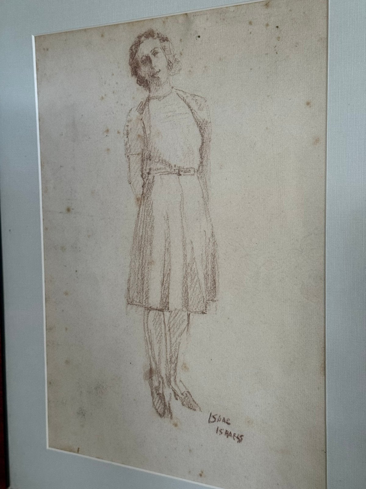 Tekening van Isaac Israels, Ophalen of Verzenden