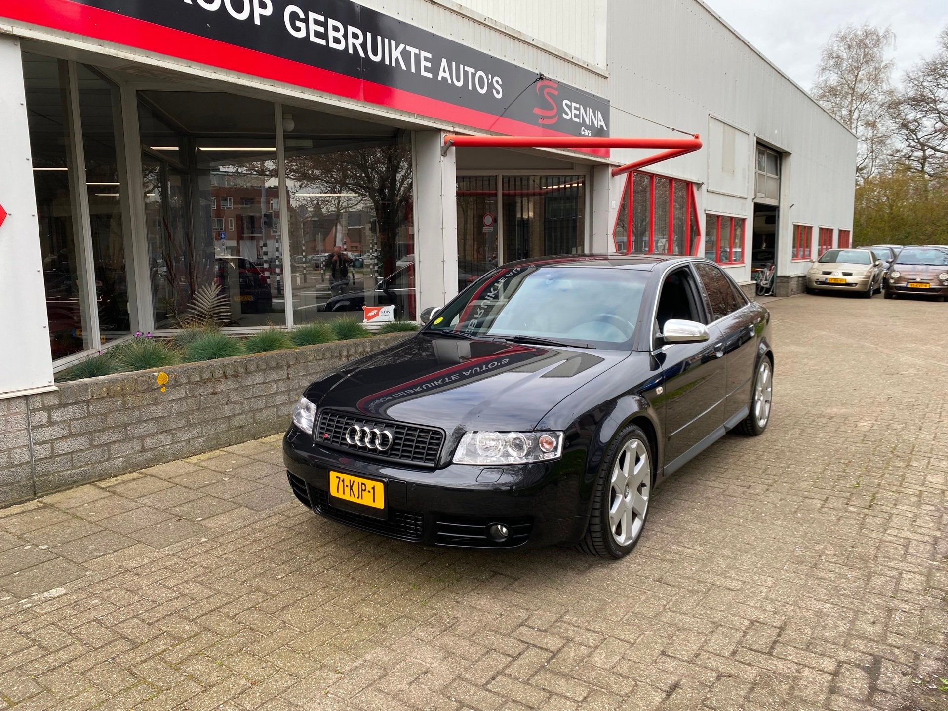 Audi S4 4.2 V8 Quattro Automaat ! ZEER MOOI ! - Inruil Mog, Automaat, Gebruikt, Zwart, Bedrijf