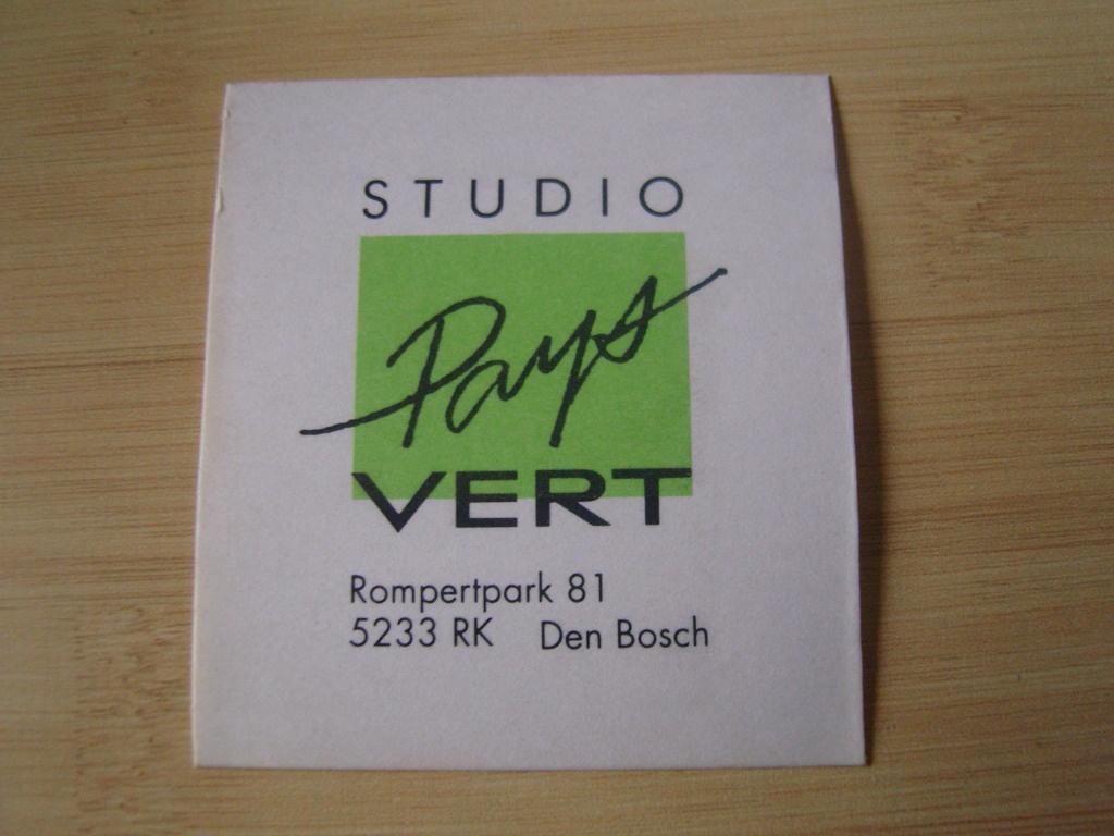 sticker den bosch studio pays vert rompertpark 81, Ophalen, Zo goed als nieuw