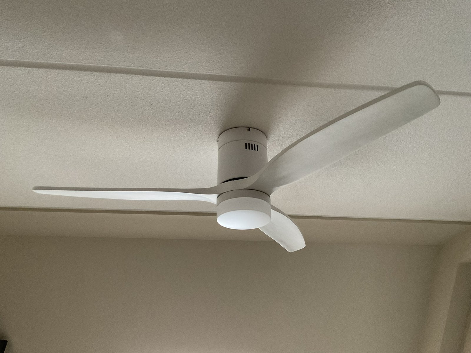 Plafondventilator met lamp & afstandbediening, Ophalen, Ventilator met afstandsbediening, Gebruikt, Plafondventilator