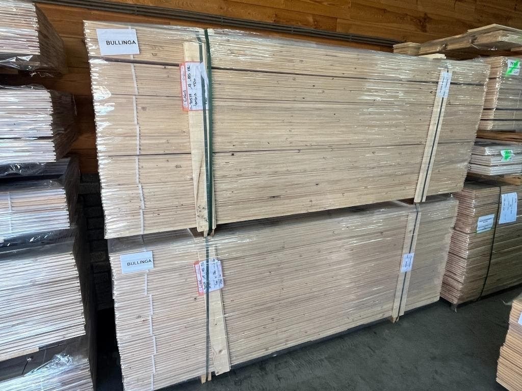 Vuren planken, vloerdelen 17x185mm, 2m50 lang, €15,50 per m2, Doe-het-zelf en Verbouw, Hout en Planken, Minder dan 25 mm, Nieuw