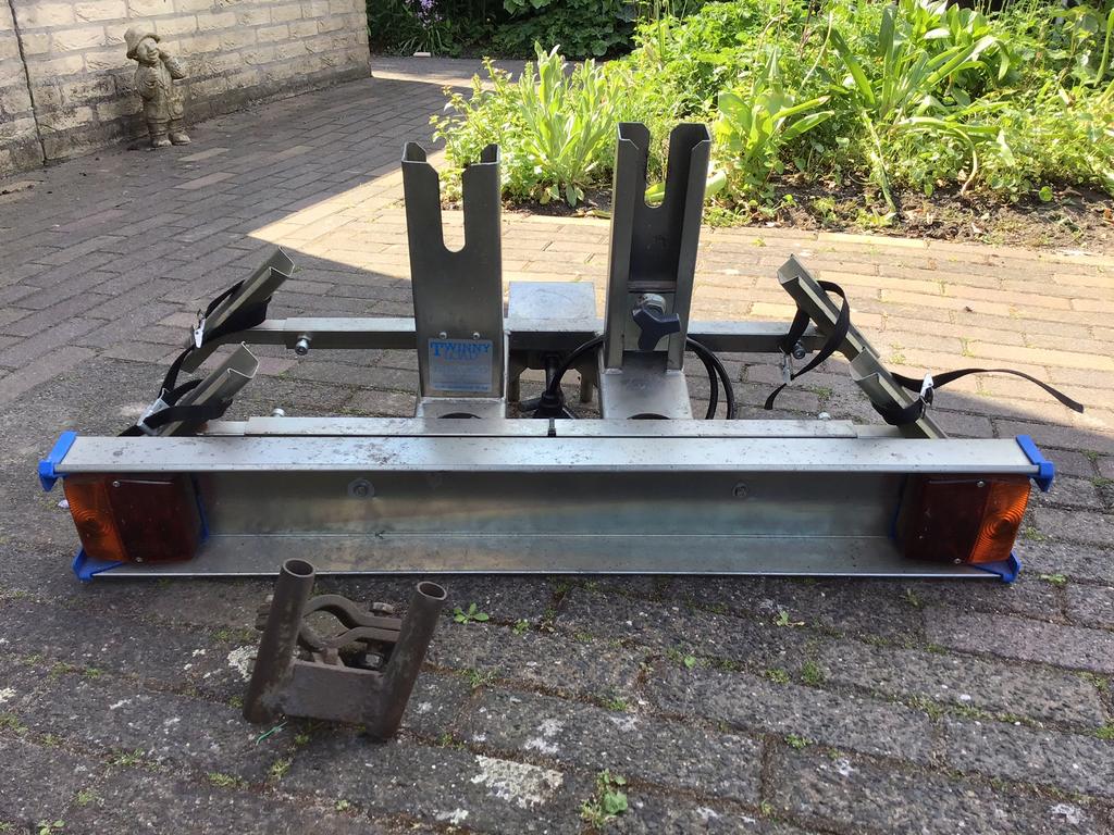 TWINNY LOAD FIETSENDRAGER, Auto diversen, Ophalen, 2 fietsen, Gebruikt, Trekhaakdrager