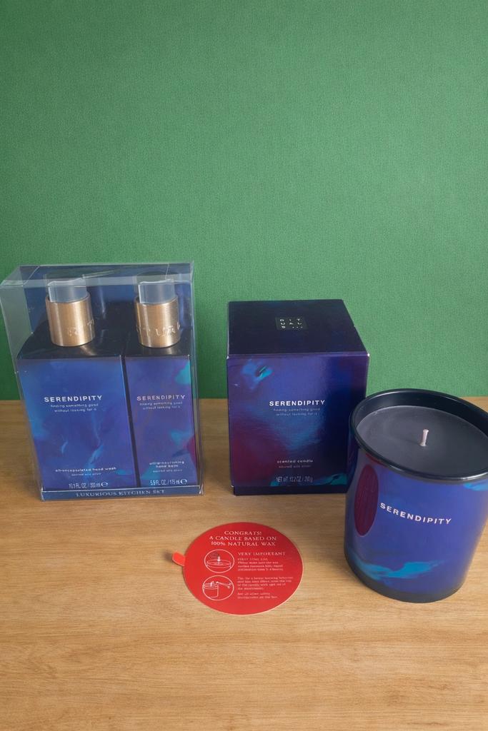 The Ritual of Serendipity keukenset of geurkaars ~ Nieuw, Ophalen, Overige materialen, Blauw, Nieuw