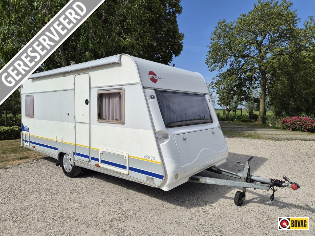 Bürstner Fun 455 TS, Caravans en Kamperen, Rondzit, 750 - 1000 kg, Bürstner, Schokbreker
