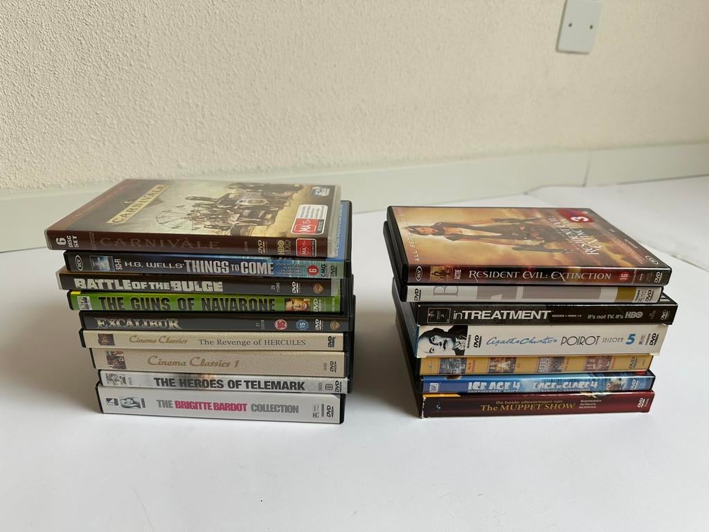 Verschillende DVD’s, Alle leeftijden, Ophalen of Verzenden, Zo goed als nieuw