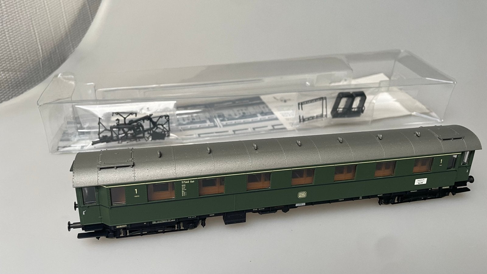 Liliput L384101 Schnellzugwageb Gr.28 1., Gelijkstroom, Wagon, Ophalen of Verzenden, Zo goed als nieuw