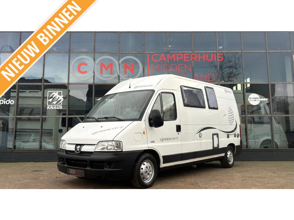 Globecar Globescout 560,Vastbed,Luifel, Overige merken, Ringverwarming, Bedrijf, Tot en met 3