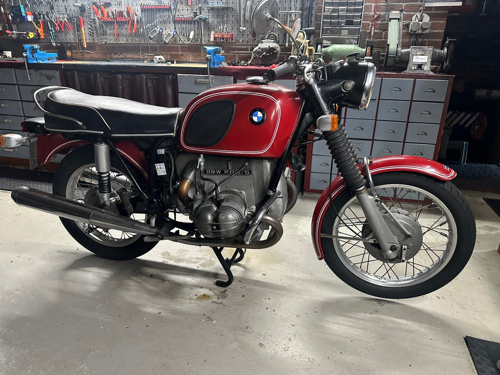 Netjes lopende BMW R60/5., Motoren, 2 cilinders, Gebruikt, Info@ becksmotoren.nl, Toermotor