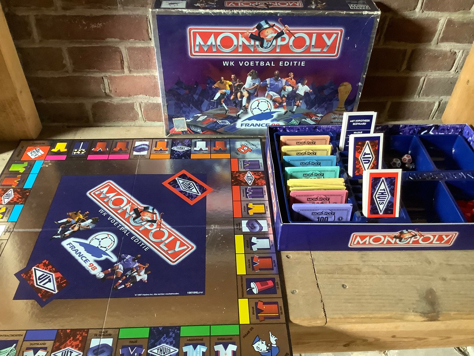 Monopoly wk voetbal editie, Ophalen of Verzenden, Gebruikt