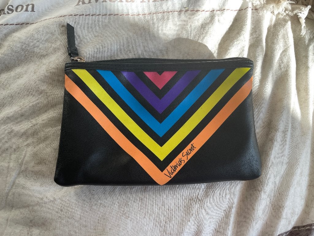Victoria’s secret zwarte toilet make up reis pouche tas etui, Sieraden, Tassen en Uiterlijk, Toilettassen, Ophalen of Verzenden