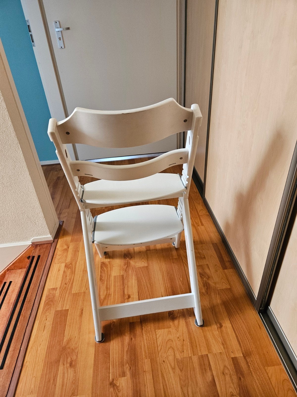 Trip trap safety first kinderstoel wit, Ophalen, Gebruikt, Meegroeistoel