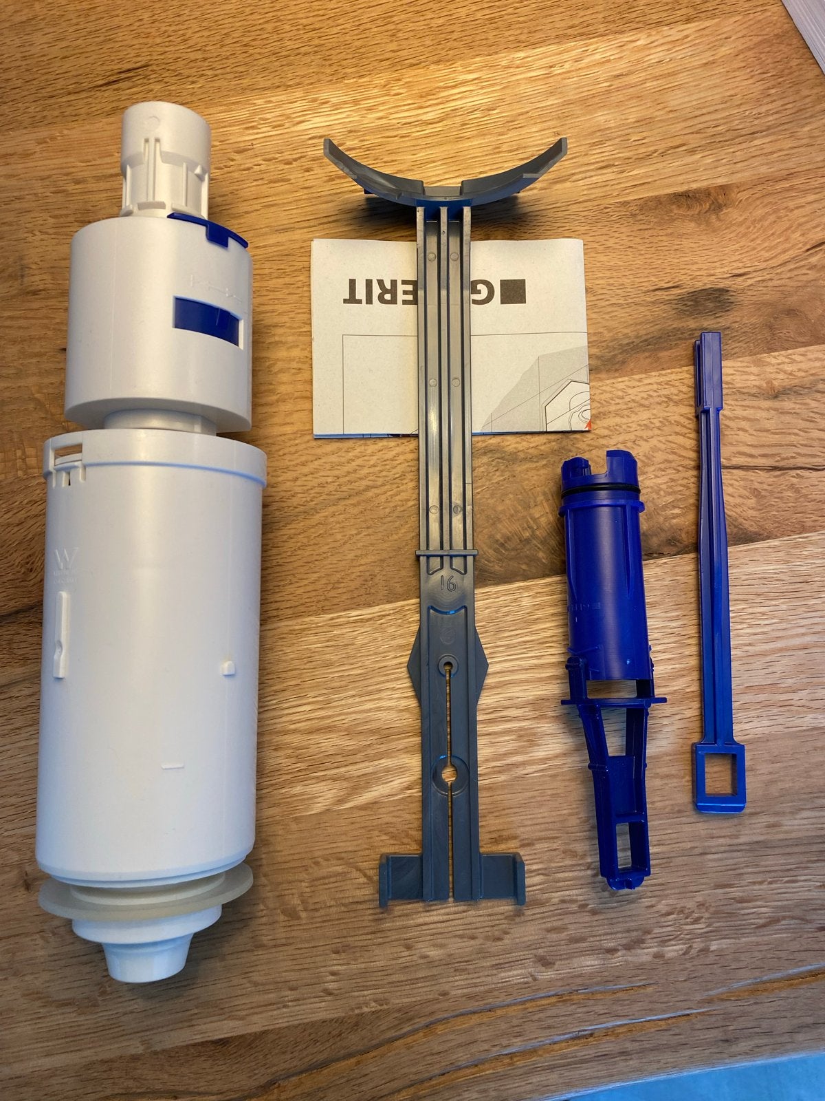 Geberit 240.501.00.1 Dubbele Spoelmechanisme voor Toilet, Doe-het-zelf en Verbouw, Sanitair, Nieuw, Toilet, Ophalen of Verzenden