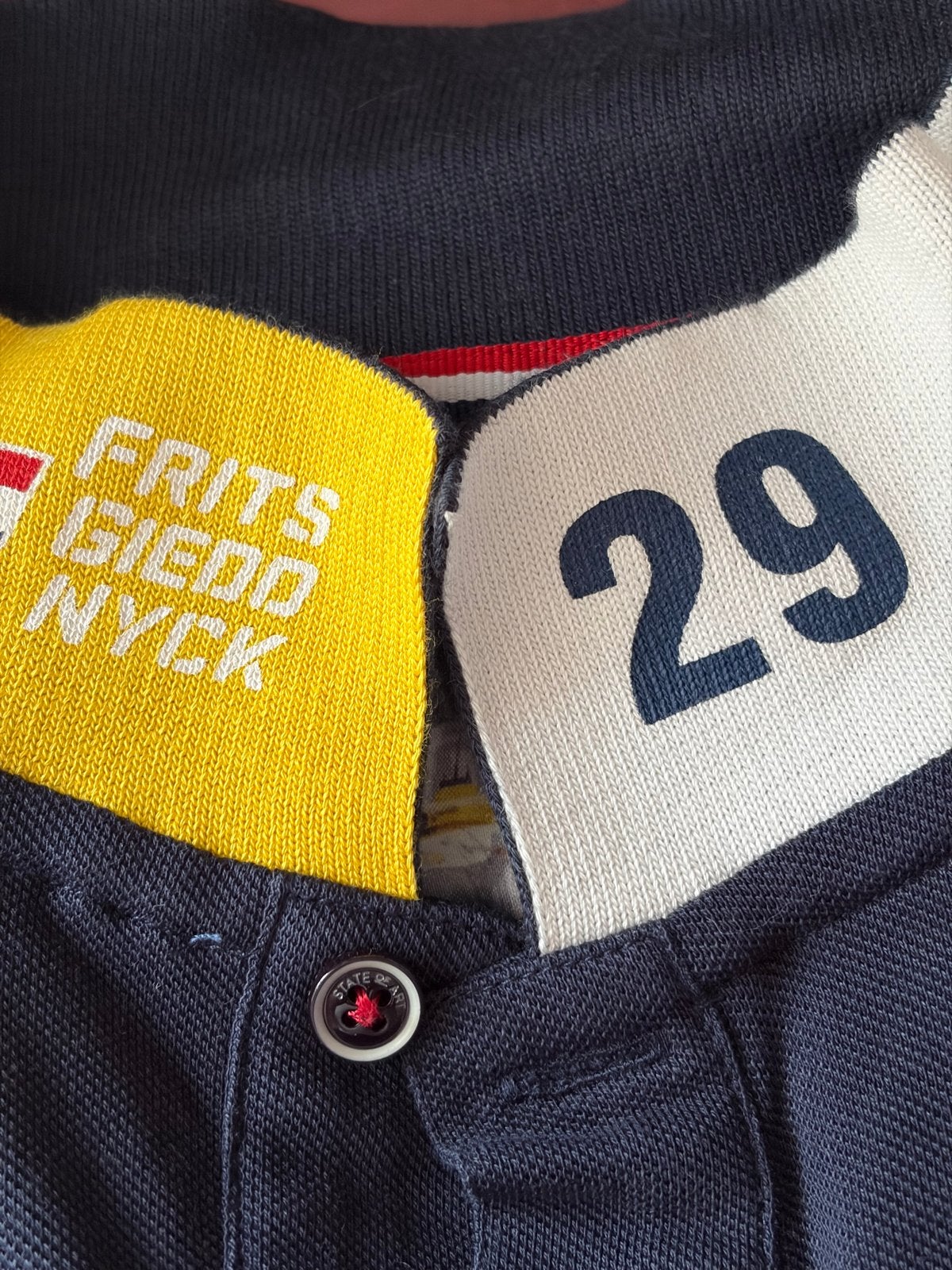 State of Art Jumbo Racing Team Nederland Polo Heren XL, Ophalen of Verzenden, Nieuw, Blauw, Halswijdte 43/44 (XL)