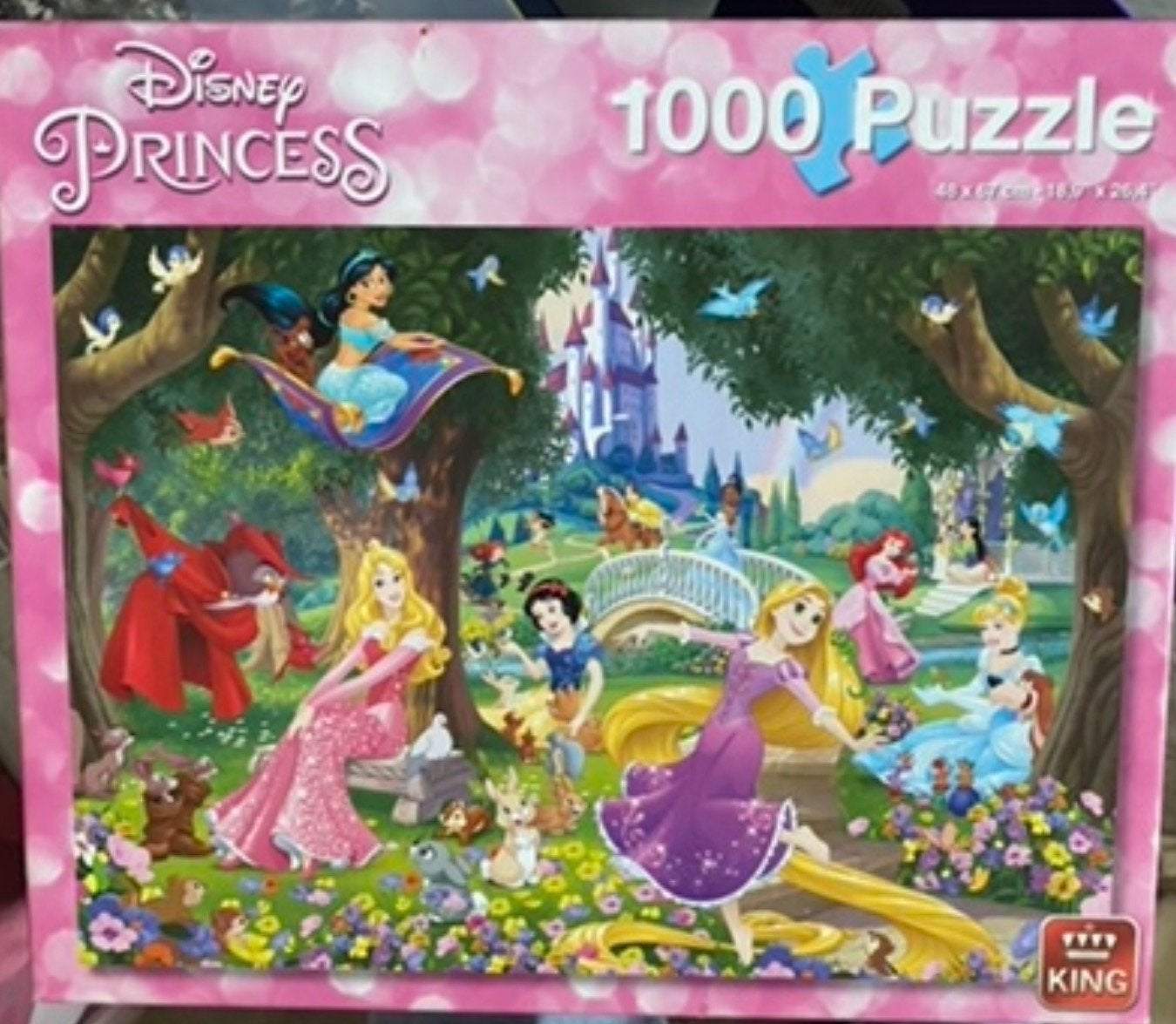 Disney puzzel 1000 stukjes, Ophalen of Verzenden, 500 t/m 1500 stukjes, Gebruikt, Legpuzzel