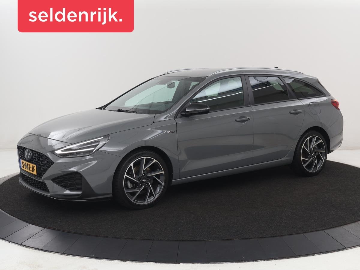 Hyundai i30 1.5 T-GDi MHEV N Line | Stoelverwarming | Leder/, Auto's, Gebruikt, Euro 6, 4 cilinders, 160 pk