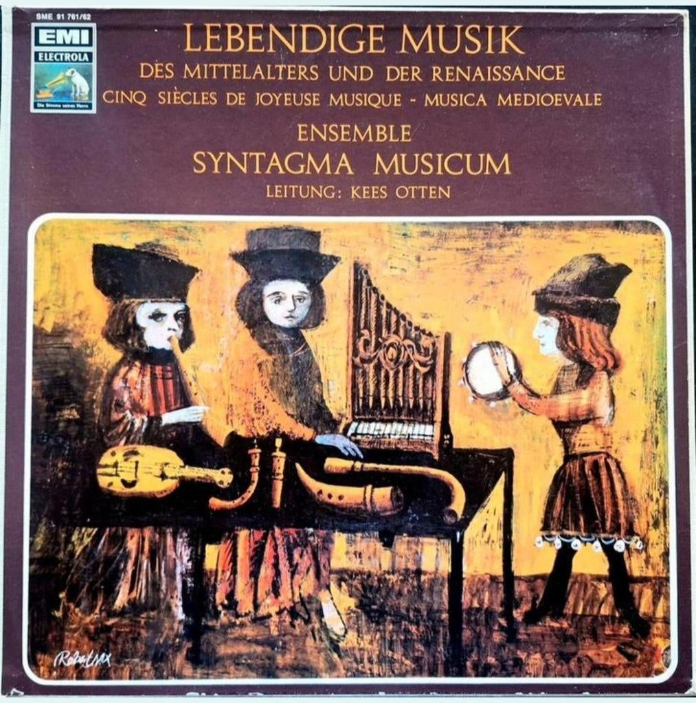 2-LP  SYNTAGMA MUSICUM - Lebendige Musik, Gebruikt, Overige typen, Ophalen of Verzenden, 12 inch