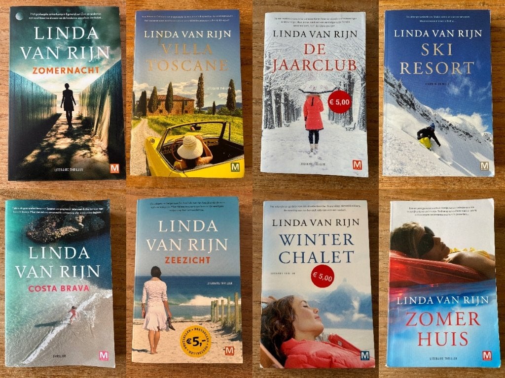 8x Linda van Rijn, Ophalen of Verzenden, Gelezen, Linda van Rijn